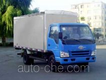FAW Jiefang CA5062XXBPK6L2-3 soft top box van truck