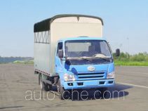 FAW Jiefang CA5072XXBPK6L2-3 soft top box van truck