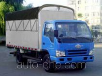 FAW Jiefang CA5072XXBPK6L2-3A soft top box van truck