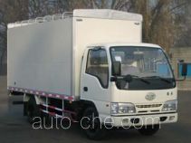 FAW Jiefang CA5081XXBK26L4R5-3A soft top box van truck