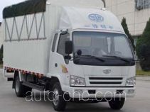 FAW Jiefang CA5082XXBPK28L5R5-3 soft top box van truck