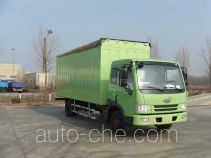 FAW Jiefang CA5123XXYP9K2L4BE soft top box van truck