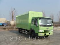 FAW Jiefang CA5143XXYP9K2L4A soft top box van truck