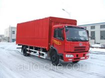 FAW Jiefang CA5160XXYP7K2L3AE soft top box van truck