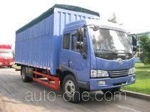 FAW Jiefang CA5165XXYPK2EA80-2 soft top box van truck