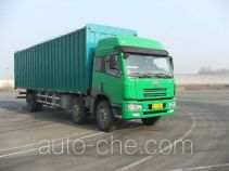 FAW Jiefang CA5201XXYP7K2L11T3A soft top box van truck