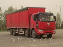 FAW Jiefang CA5240XXYP63K1L6T4A2HE diesel cabover box van truck with canopy top