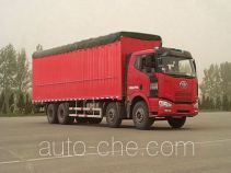 FAW Jiefang CA5240XXYP63K2L6T4A2E1 diesel cabover box van truck with canopy top