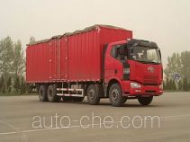 FAW Jiefang CA5240XXYP63K1L6T4A2HE diesel cabover box van truck with canopy top