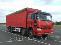FAW Jiefang CA5240XXYP66K2L7T4A2E diesel cabover box van truck with canopy top