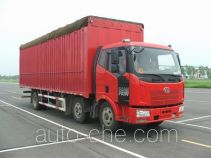 FAW Jiefang CA5250XXYP62K1L5T3A2E diesel cabover box van truck with canopy top