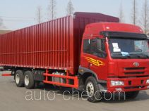 FAW Jiefang CA5253XXYP1K2L7T1EA80-2 soft top box van truck
