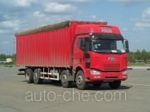 FAW Jiefang CA5310XXYP63K1L6T10A2E diesel cabover box van truck with canopy top