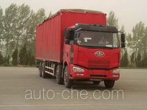FAW Jiefang CA5310XXYP63K2L6T4A2E diesel cabover box van truck with canopy top