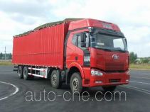 FAW Jiefang CA5310XXYP66K2L7T4A2E diesel cabover box van truck with canopy top