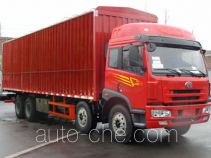 FAW Jiefang CA5310XXYP1K2L7T4EA80-2 soft top box van truck