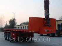 Hengtong Liangshan CBZ9401ZZXP flatbed dump trailer