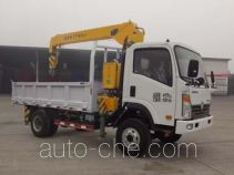 Sinotruk CDW Wangpai CDW5040JSQA3Q4 truck mounted loader crane