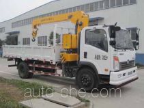 Sinotruk CDW Wangpai CDW5080JSQHA1Q4 truck mounted loader crane
