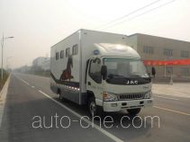 Tianshun CHZ5080XYM horse transport van truck