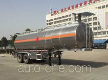 Chufei CLQ9350GYYBA aluminium oil tank trailer