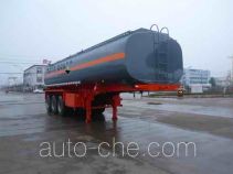 Chufei CLQ9400GFW corrosive materials transport tank trailer