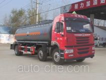 程力威牌CLW5250GFWC5型腐蚀性物品罐式运输车