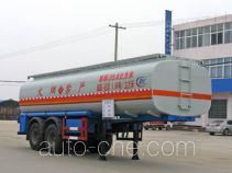 Chengliwei CLW9350GHY chemical liquid tank trailer