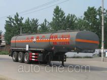 Chengliwei CLW9401GFW corrosive materials transport tank trailer