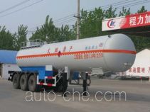 Chengliwei CLW9401GRY flammable liquid tank trailer