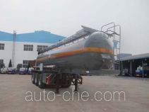 Chengliwei CLW9405GFW corrosive materials transport tank trailer