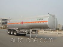 CIMC Lingyu CLY9407GRY flammable liquid aluminum tank trailer