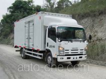 Putian Hongyan CPT5102XXY box van truck