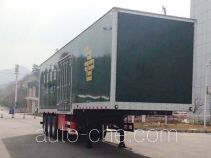 Putian Hongyan CPT9400XYZ14D6M postal van trailer