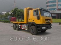 SAIC Hongyan CQ3255HMG424B flatbed dump truck