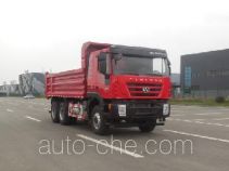 SAIC Hongyan CQ3255HTDG384BS dump truck