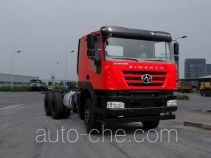 SAIC Hongyan CQ3256HXDG42-504 dump truck chassis