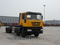 SAIC Hongyan CQ3314HTG33-366 dump truck chassis