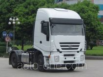 SAIC Hongyan CQ4184HMWG351EC container transport tractor unit