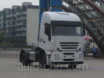 SAIC Hongyan CQ4184HTVG351C container carrier vehicle