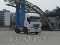 SAIC Hongyan CQ4184HTWG351VC container transport tractor unit