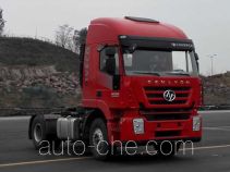 SAIC Hongyan CQ4185HMDG361C container carrier vehicle
