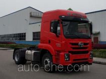 SAIC Hongyan CQ4186ZTVG361U dangerous goods transport tractor unit