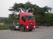 SAIC Hongyan CQ4254HRWG324C container carrier vehicle
