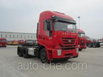 SAIC Hongyan CQ4254HTVG324VC container transport tractor unit