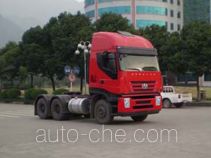 SAIC Hongyan CQ4254HTWG324C container carrier vehicle