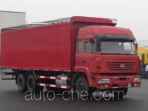 SAIC Hongyan CQ5254XXYSRG494P soft top box van truck