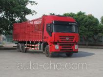SAIC Hongyan CQ5255CCYHMG594 грузовик с решетчатым тент-каркасом