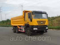SAIC Hongyan CQ5255ZLJHTDG404L dump garbage truck