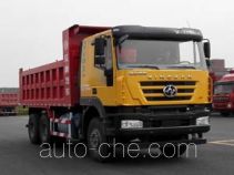 SAIC Hongyan CQ5256ZLJHTVG384BS dump garbage truck